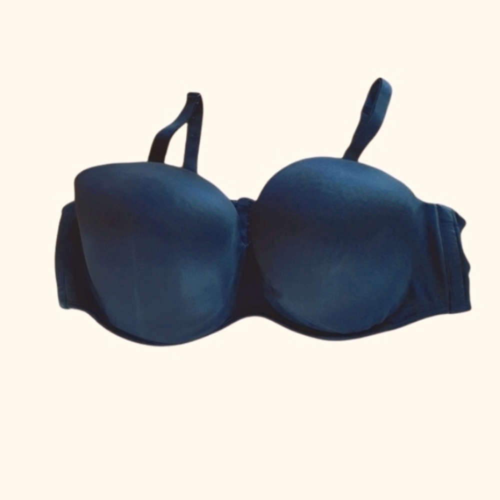 CACIQUE Black boost Multi-way Strapless bra 46DD